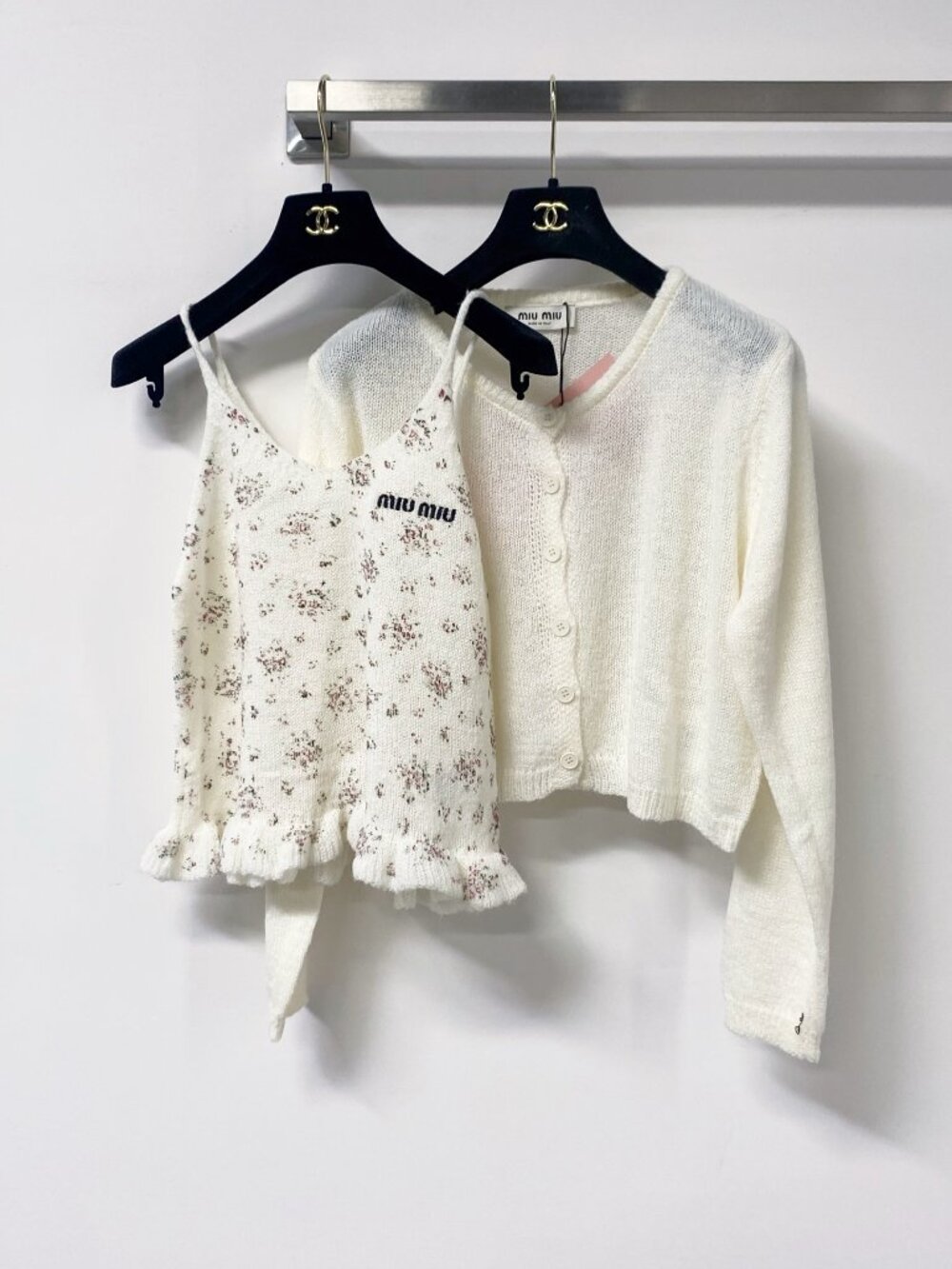 Miu Miu Knit Two‑Piece Top Set